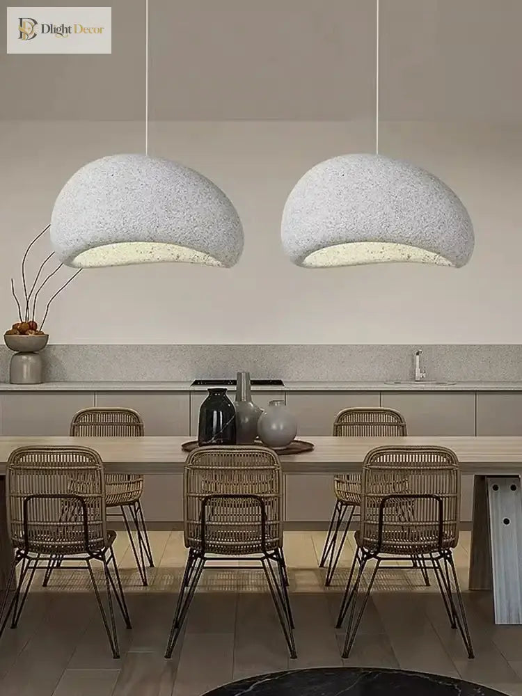 Nordic Minimalist Wabi - Sabi E27 Led Chandelier - Elevate Your Dining Living And Bedroom Spaces