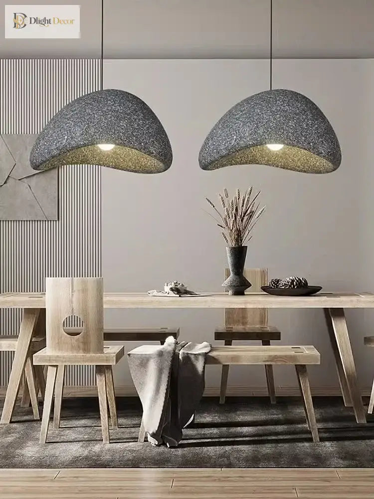 Nordic Minimalist Wabi - Sabi E27 Led Chandelier - Elevate Your Dining Living And Bedroom Spaces