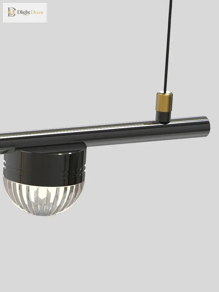 Modern Led Leather Chandelier - Nordic Pendant Light For Dining Room Kitchen Island And Ceiling