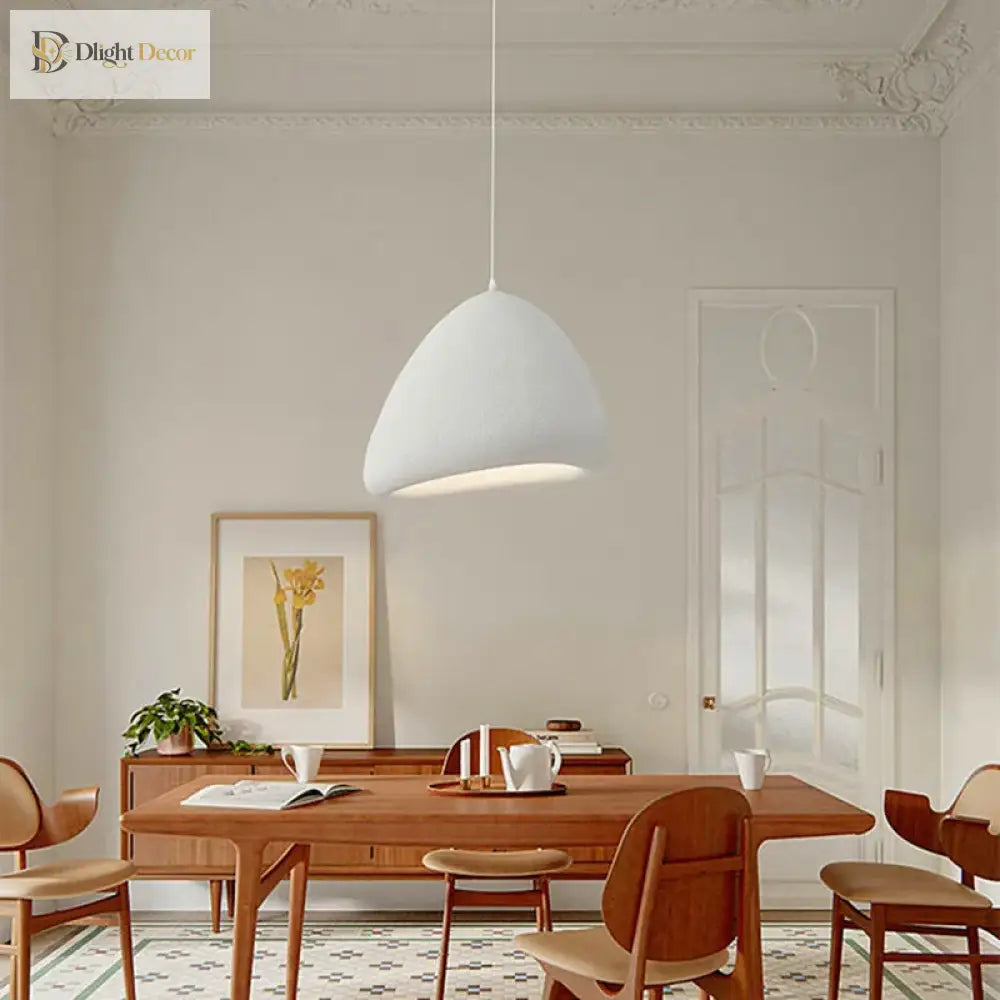 Nordic Minimalist Wabi Sabi Led Pendant Light - Perfect For Restaurants Cafes Living Rooms And