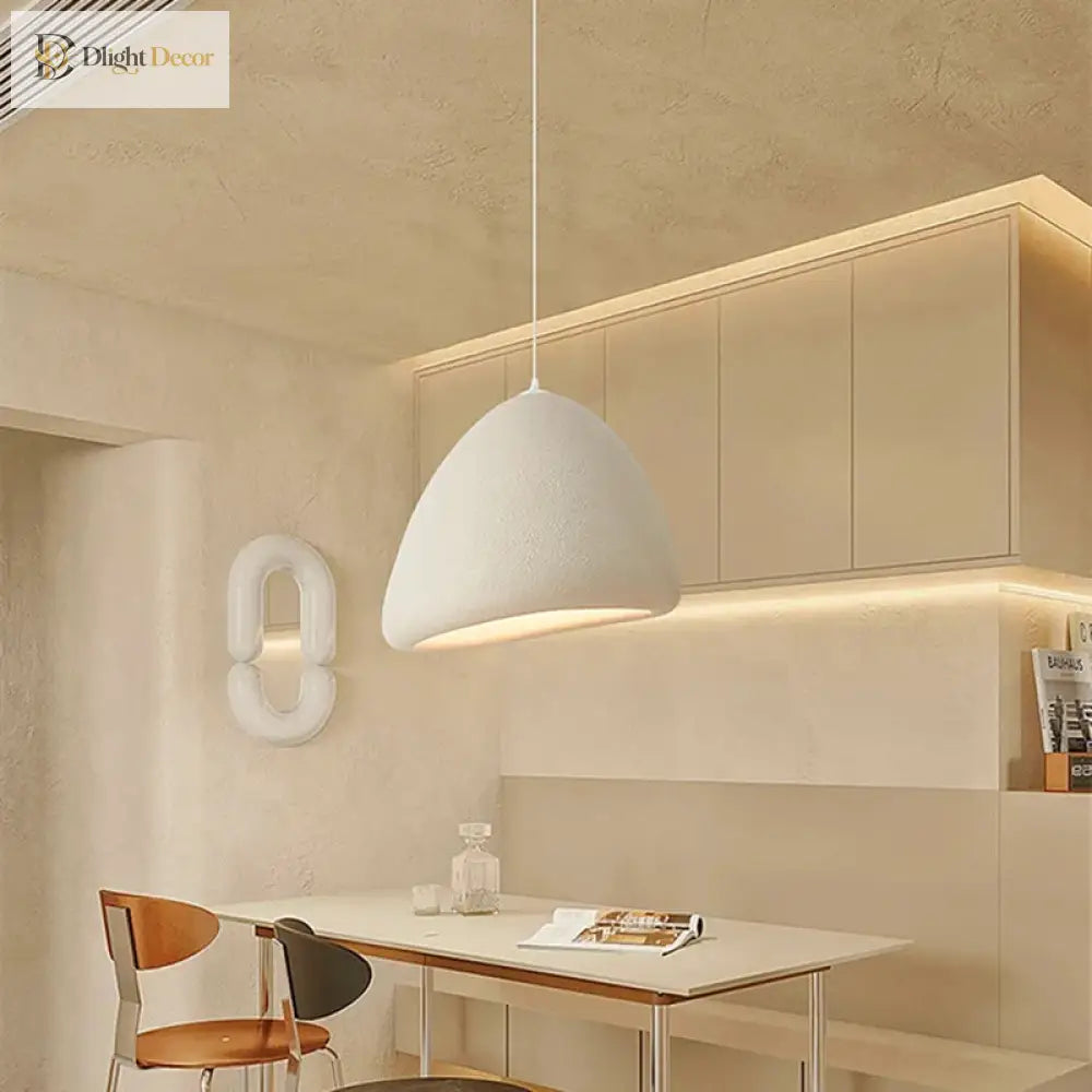 Nordic Minimalist Wabi Sabi Led Pendant Light - Perfect For Restaurants Cafes Living Rooms And