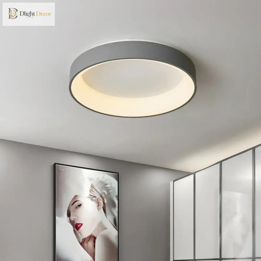 Nordic Led Ceiling Lights - Modern Black Chandeliers With Remote Control For Bedroom And Living