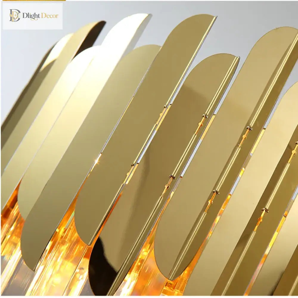 Modern Nordic Crystal Pendant Lights - Light Luxury Elegance For Villas Hotels And Double Staircase