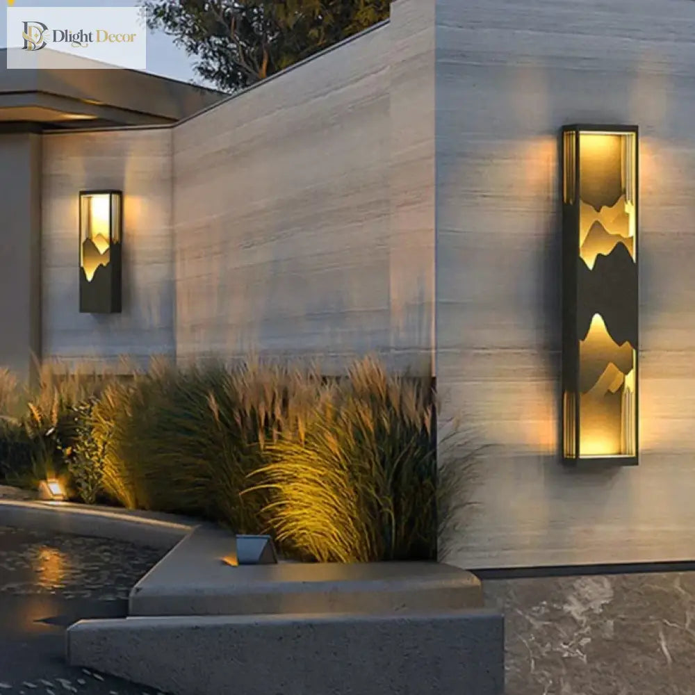 Anaïs’s Waterproof Solar Led Outdoor Light - Chic Garden And Street Lamps Wall