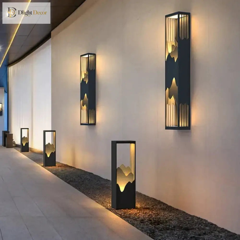 Anaïs’s Waterproof Solar Led Outdoor Light - Chic Garden And Street Lamps Wall