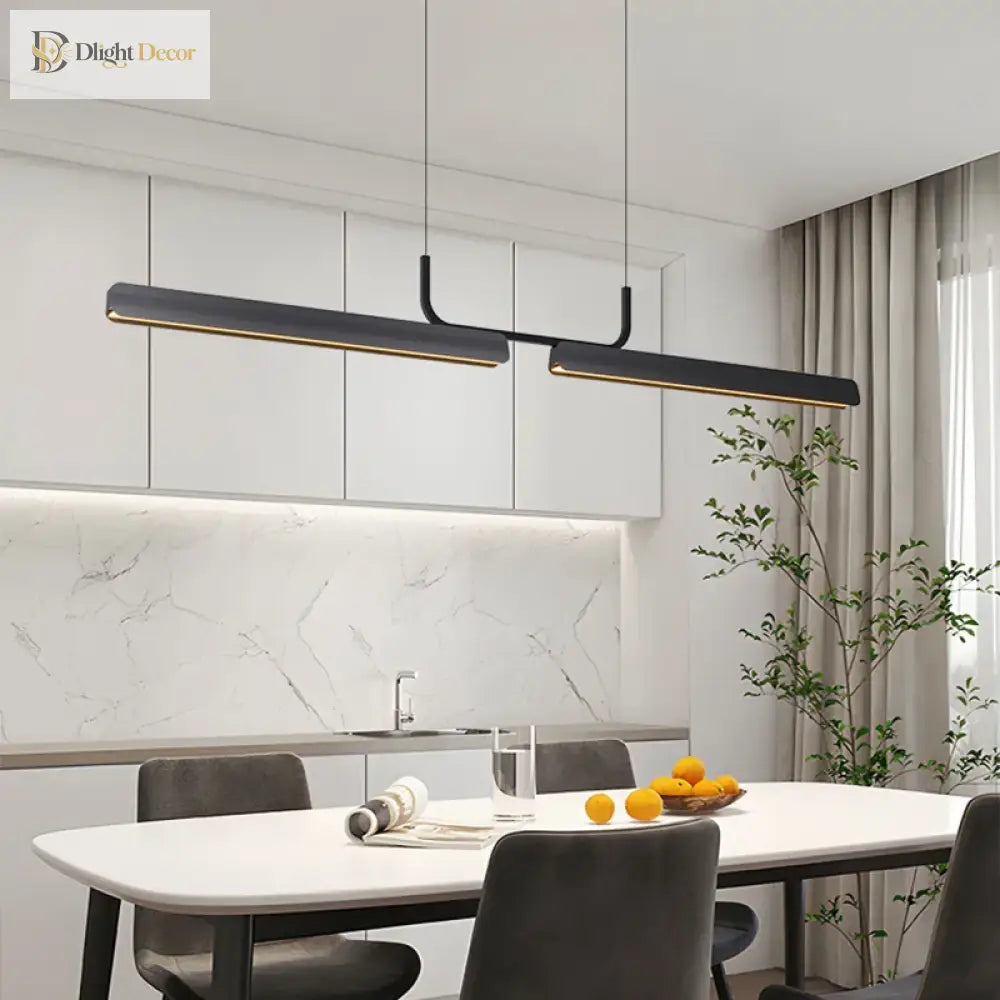 Contemporary Led Pendant Lamp - Designer Lighting For Dining Kitchen And Coffee Table Decor Lights