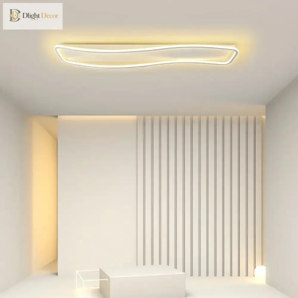 Modern Led Aisle Ceiling Light - Ideal For Corridor Living Room Dining And Bedroom Chandelier Home