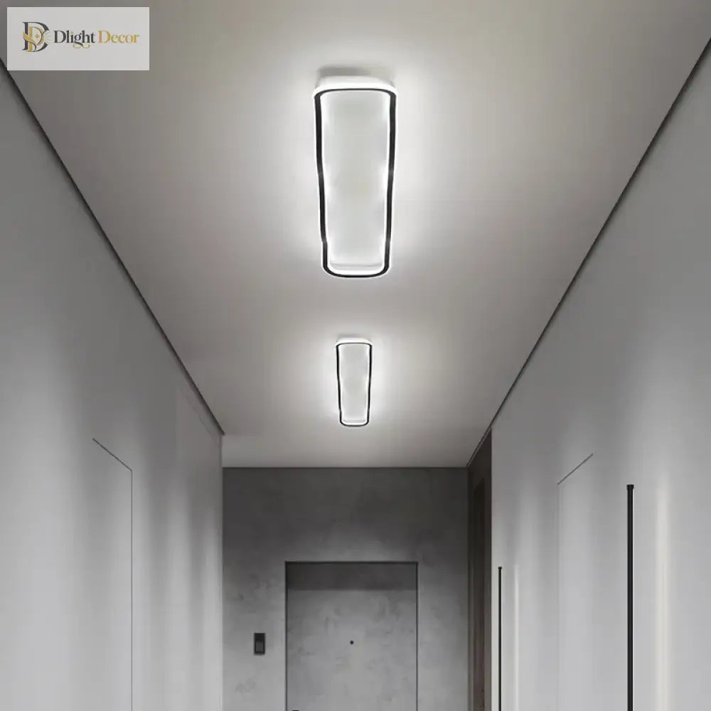 Modern Led Aisle Ceiling Light - Ideal For Corridor Living Room Dining And Bedroom Chandelier Home