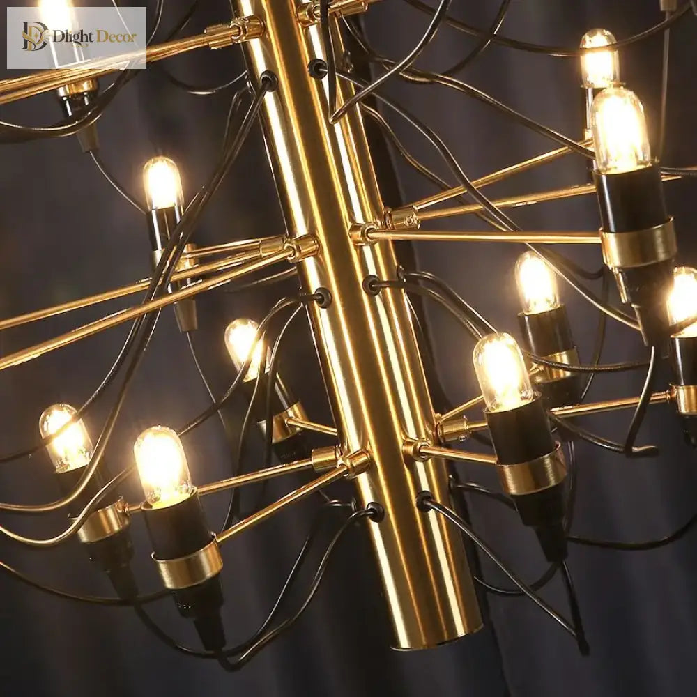 Vintage Creative Led Chandeliers - Candle Light Italian Design Pendant Lighting For Living Dining