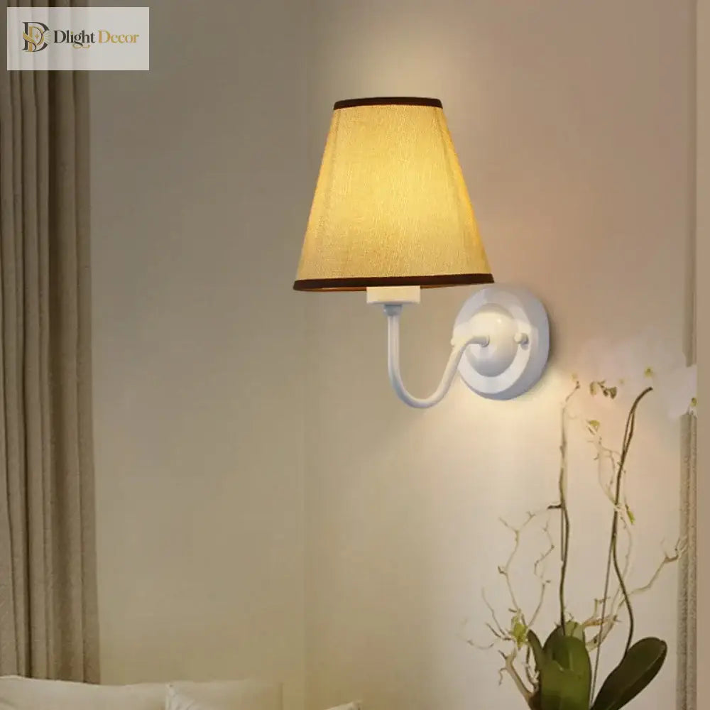 Led Wall Sconces - Contemporary Interior Lamp With Aluminum Shell Ideal For Indoor Bedroom And