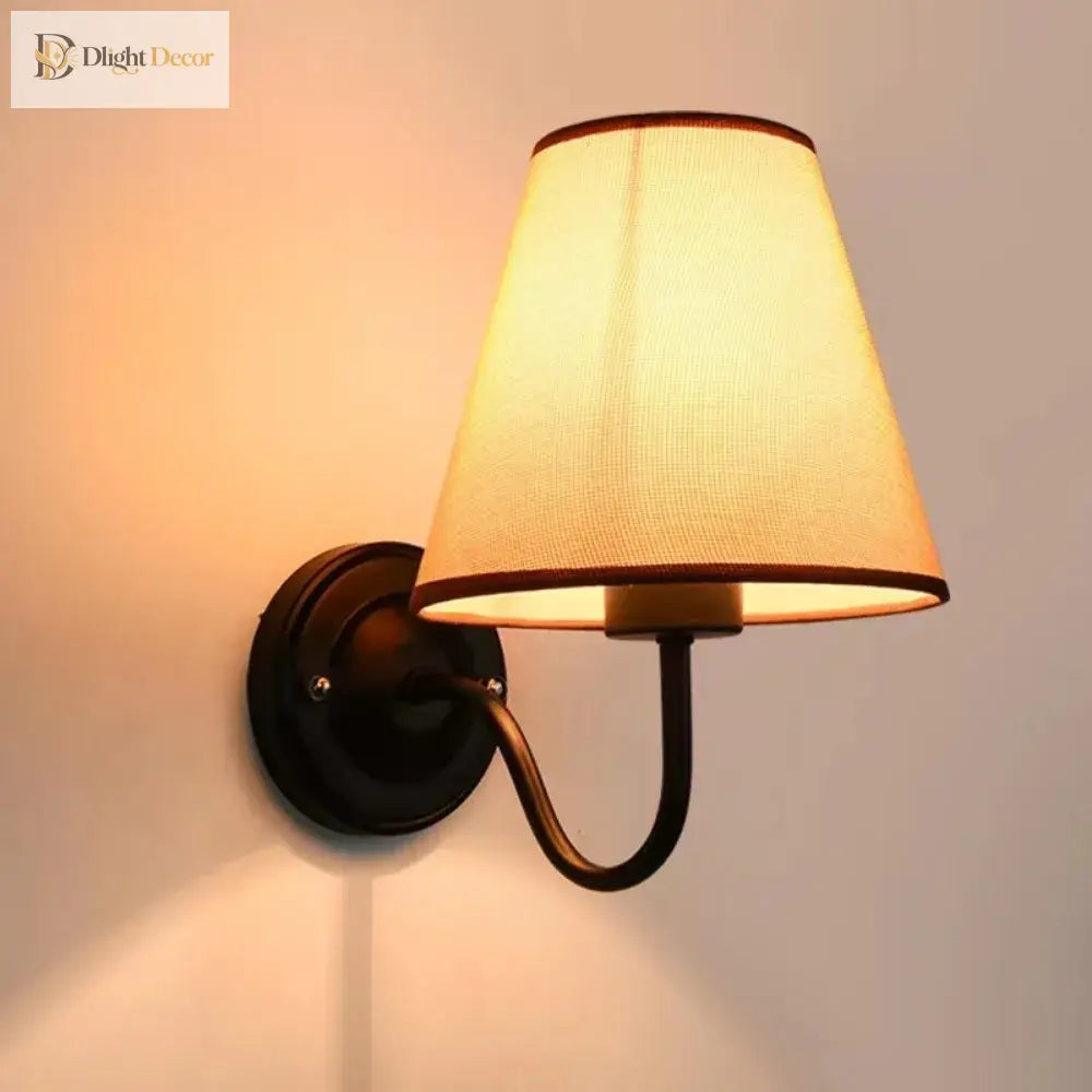 Led Wall Sconces - Contemporary Interior Lamp With Aluminum Shell Ideal For Indoor Bedroom And