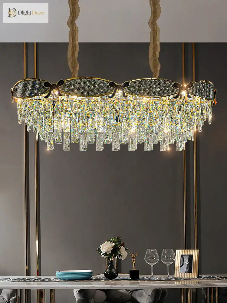 Living Room Lamp - Postmodern Light Luxury Crystal Chandelier New High - End Design For Atmosphere