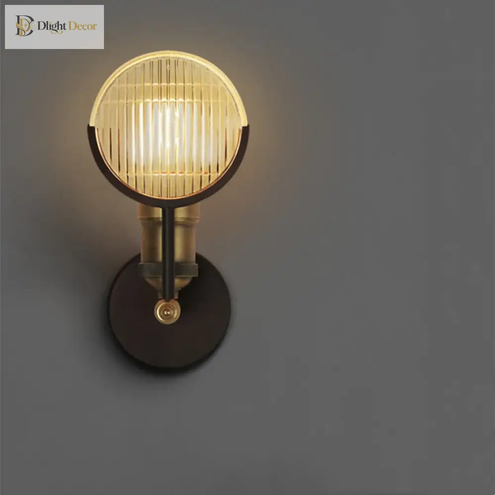Loft Wall Lamp - Retro American Industrial Lighting Fixture For Shops Restaurants And Vintage Decor