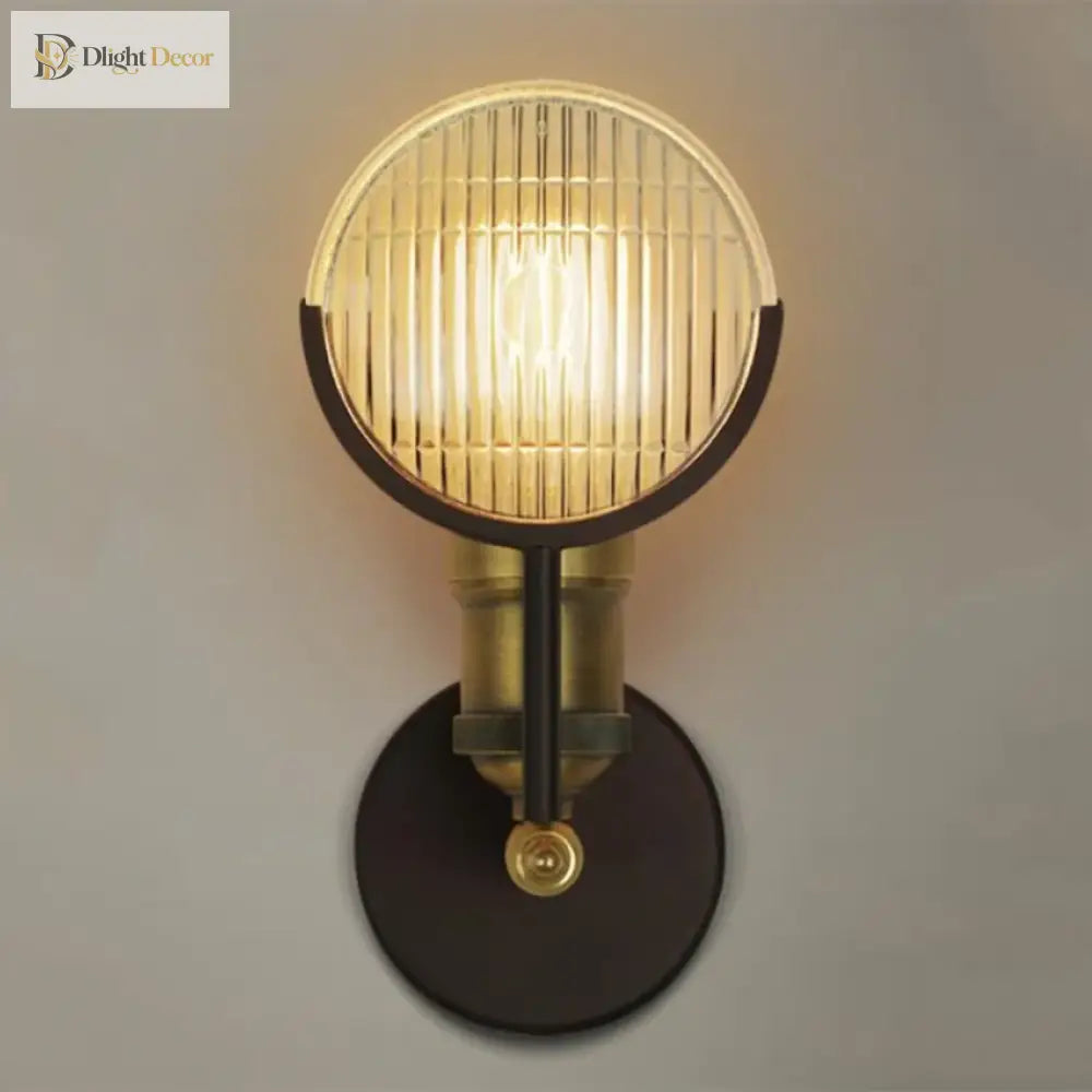 Loft Wall Lamp - Retro American Industrial Lighting Fixture For Shops Restaurants And Vintage Decor