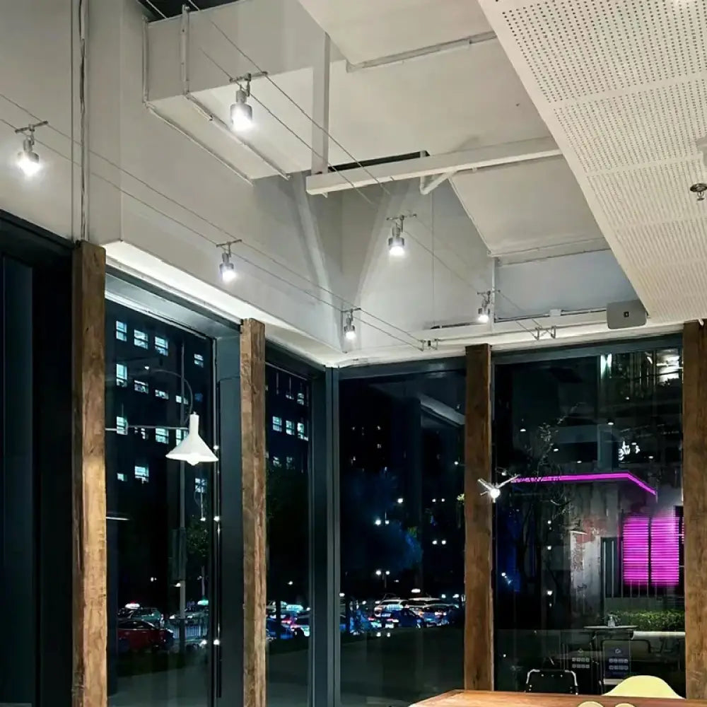 Low-Voltage Steel Wire Track Spotlights – product view 1