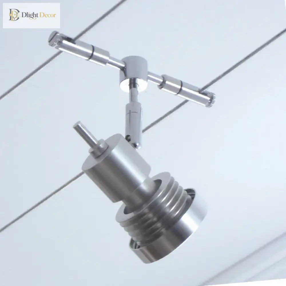 Low-Voltage Steel Wire Track Spotlights – product view 5