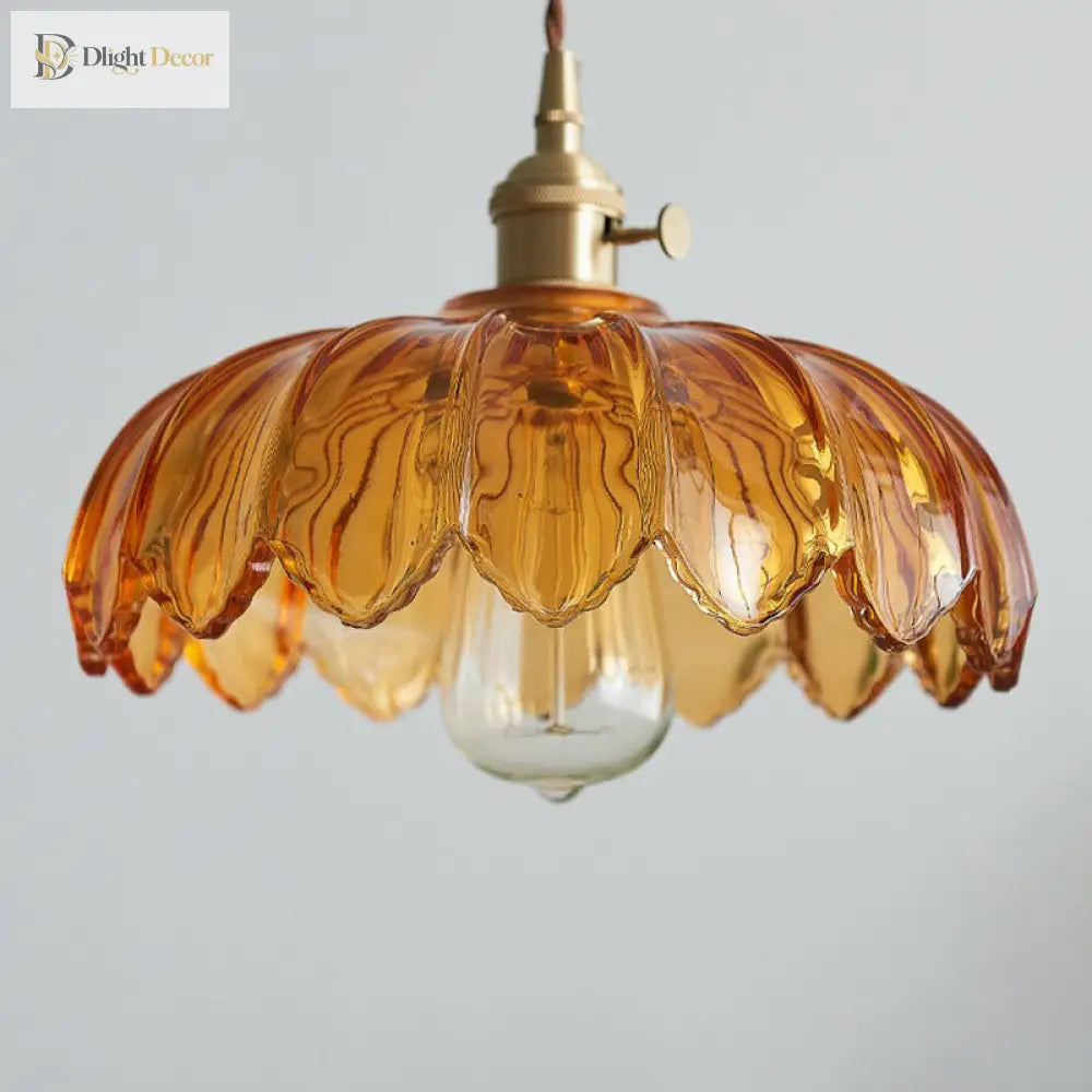 Lucille Scalloped Pendant - Industrial Elegance For Any Space