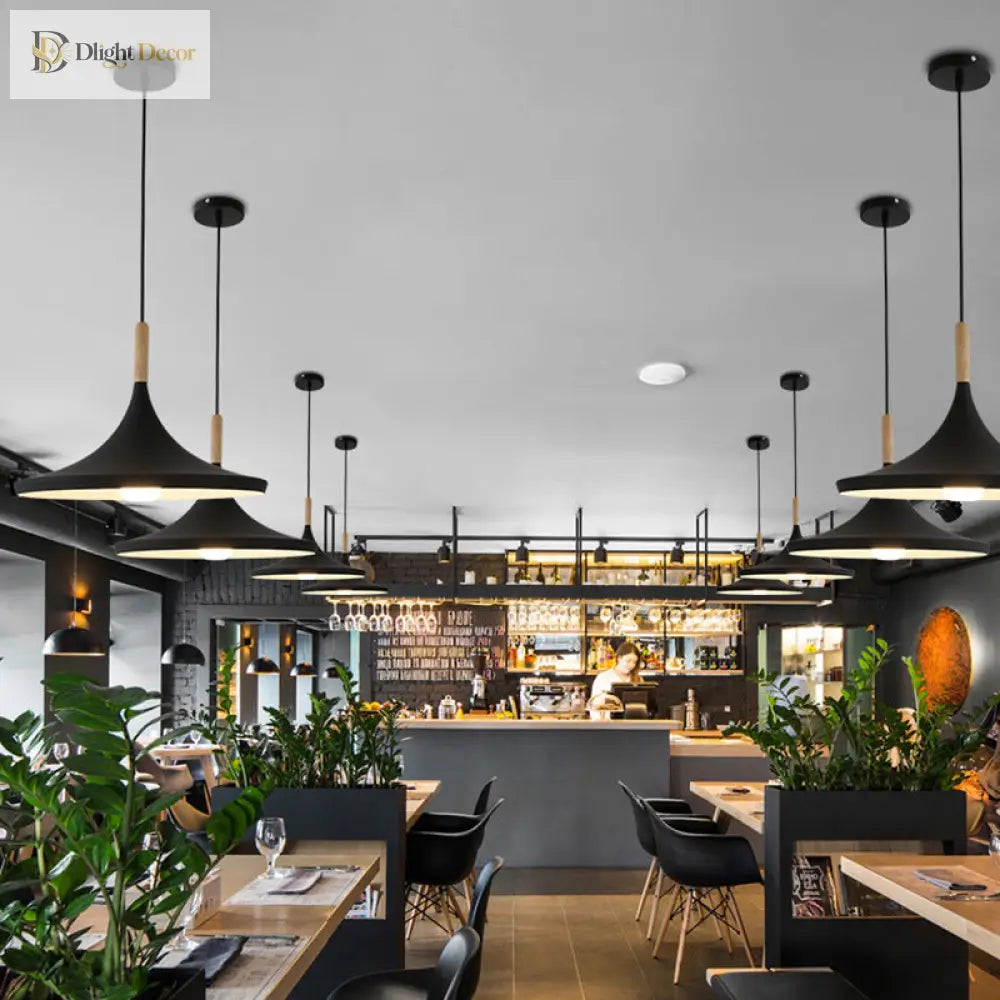 Macaron Style Geometric Pendant Light - Modern Metal Hanging Fixture For Dining Room Pendant Light