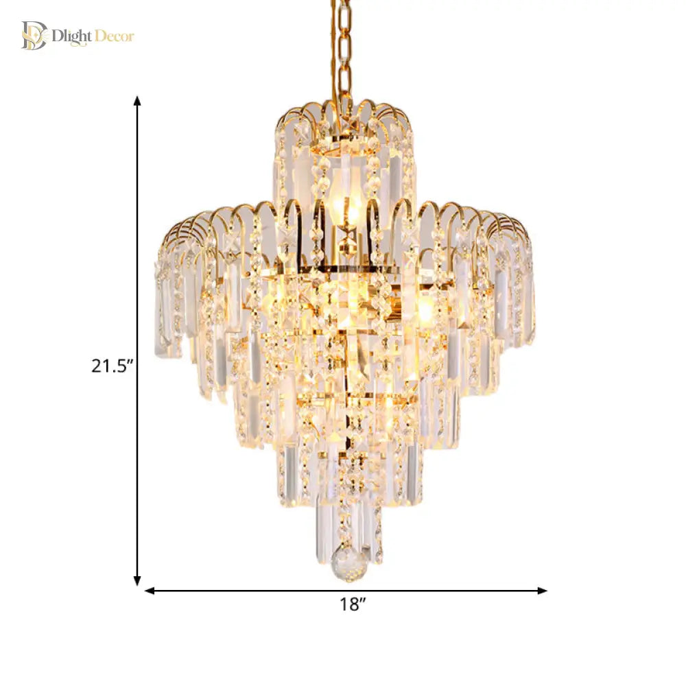 Madilyn Modern Tiered Chandelier: Add Dazzling Elegance To Your Space
