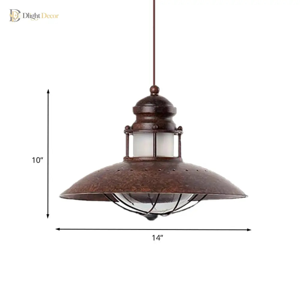 Maggie Rustic Led Pendant - Modern Farmhouse Charm