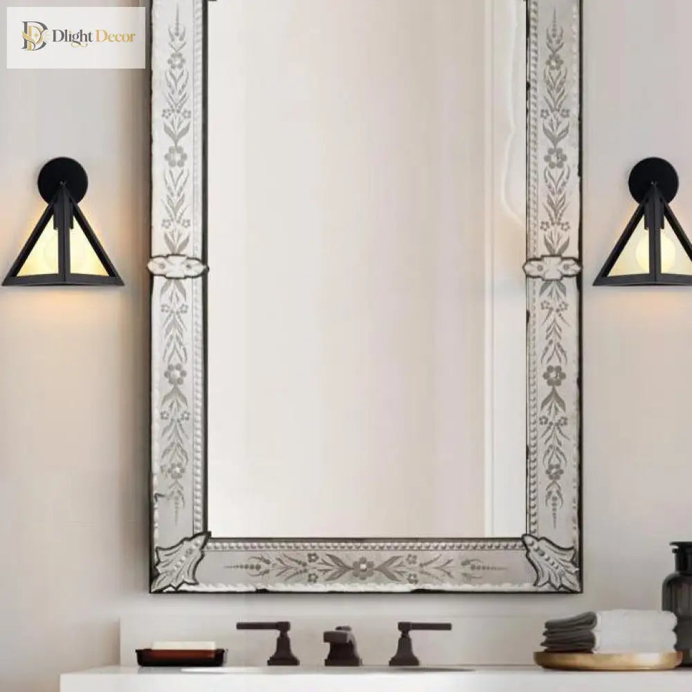 Malia Industrial Chic Wall Sconce: Modern Design Meets Classic Charm