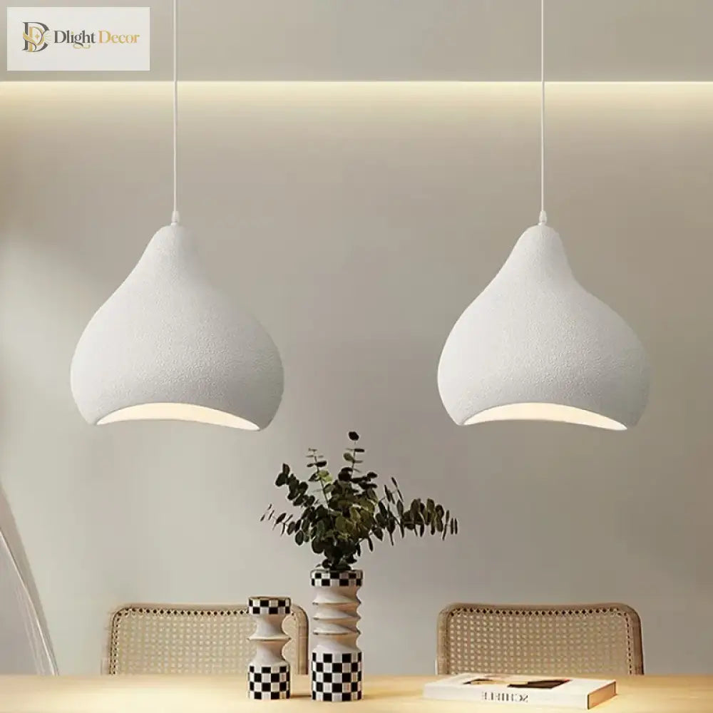 Minimalism Wabi Sabi E27 Led Pendant Lights - Perfect For Dining Rooms Bars And Nordic Bar Decor