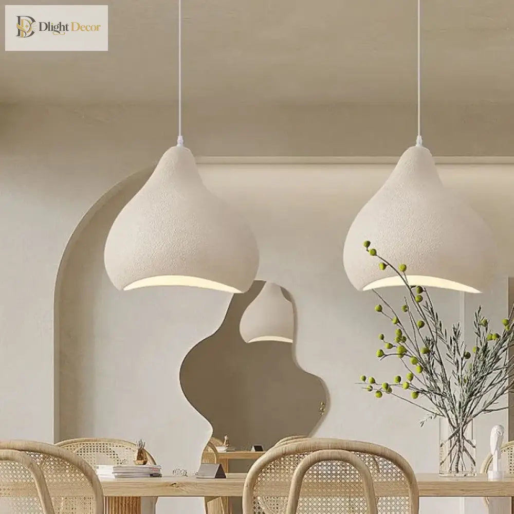 Minimalism Wabi Sabi E27 Led Pendant Lights - Perfect For Dining Rooms Bars And Nordic Bar Decor