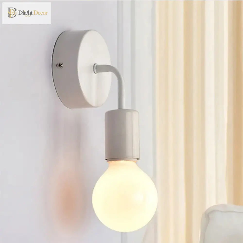 Modern Wall Lamps - Sleek Black And White Lights For Stylish Home Decor Wall Lamp