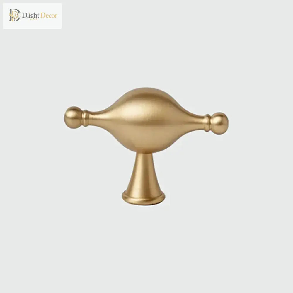 Modern Brass Cabinet Handles – Brushed Gold Bar Knobs for Furniture (60mm-368mm) Handles