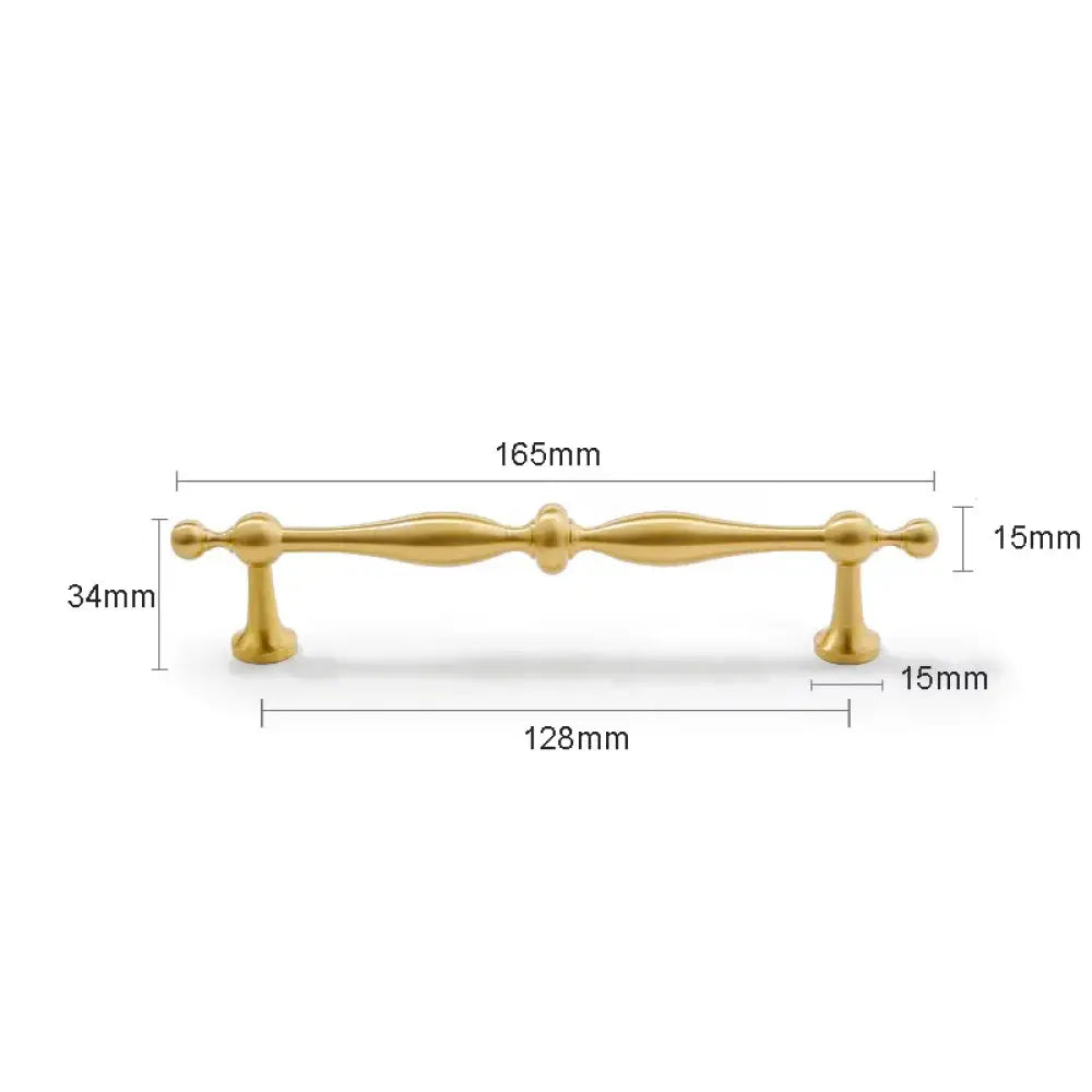 Modern Brass Cabinet Knobs & Pulls – configuration option 11