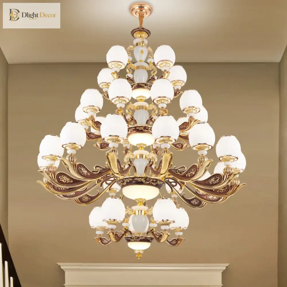 European Style Large Chandelier - Elegance For Living Rooms Hotels Villas And Grand Hallways