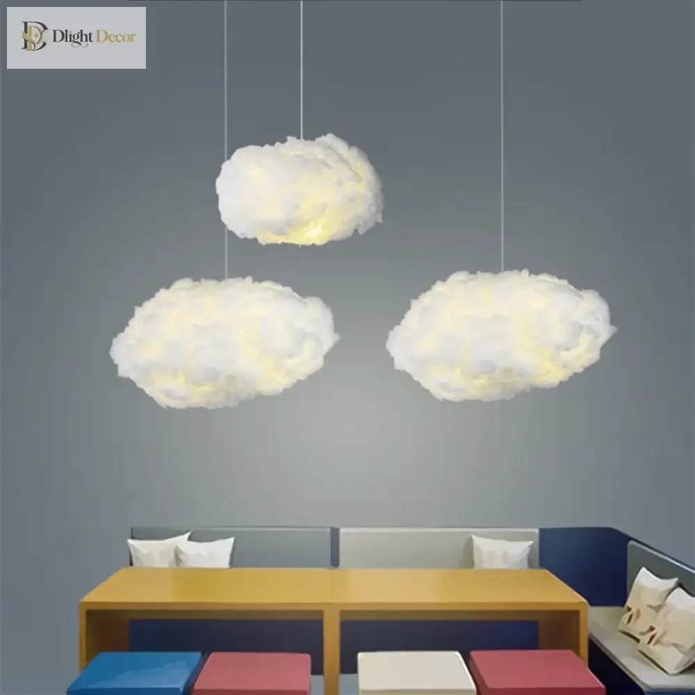 Modern Cloud Pendant Light – product view 2