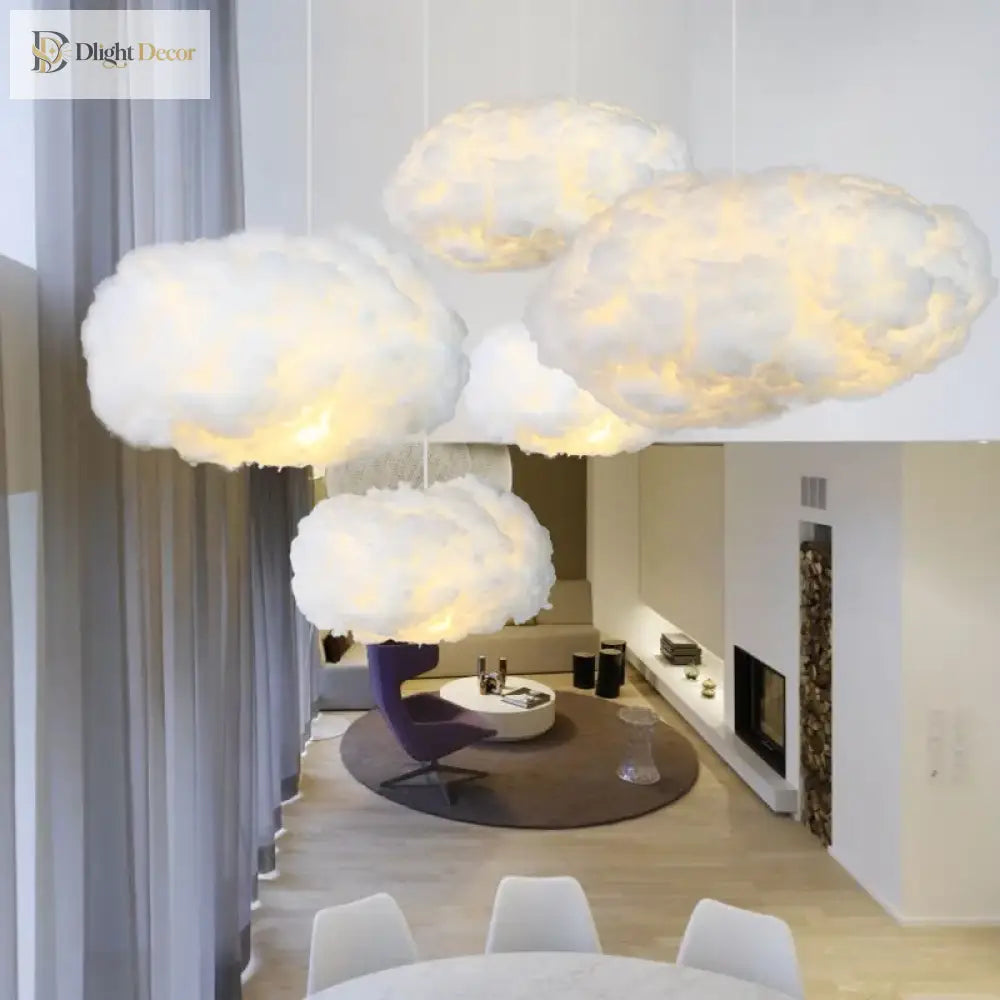 Modern Cloud Pendant Light – product view 3