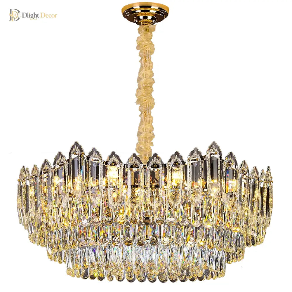 Modern Crystal Chandelier Ceiling - Novelty Trend Lighting For Hall Living Room And Bedroom