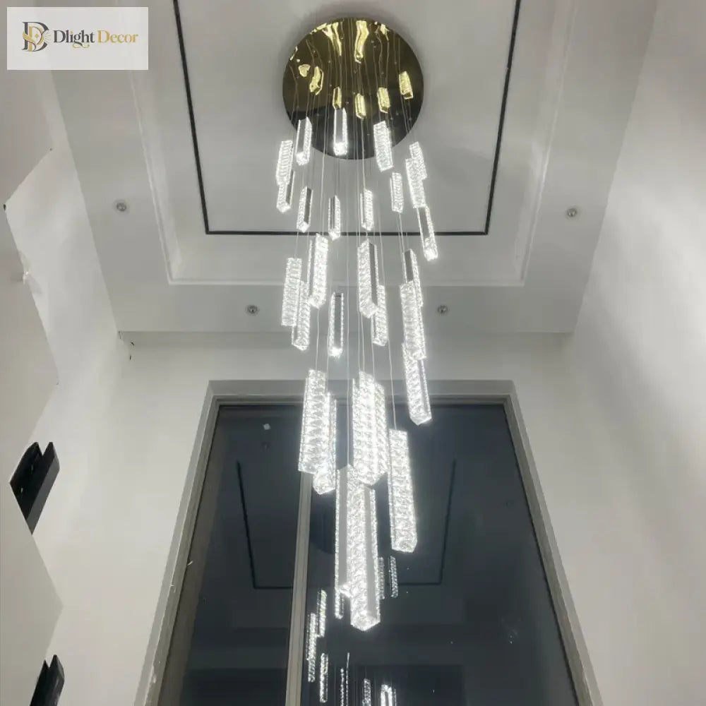 Contemporary Crystal Chandelier - Modern Elegance For Your Villa