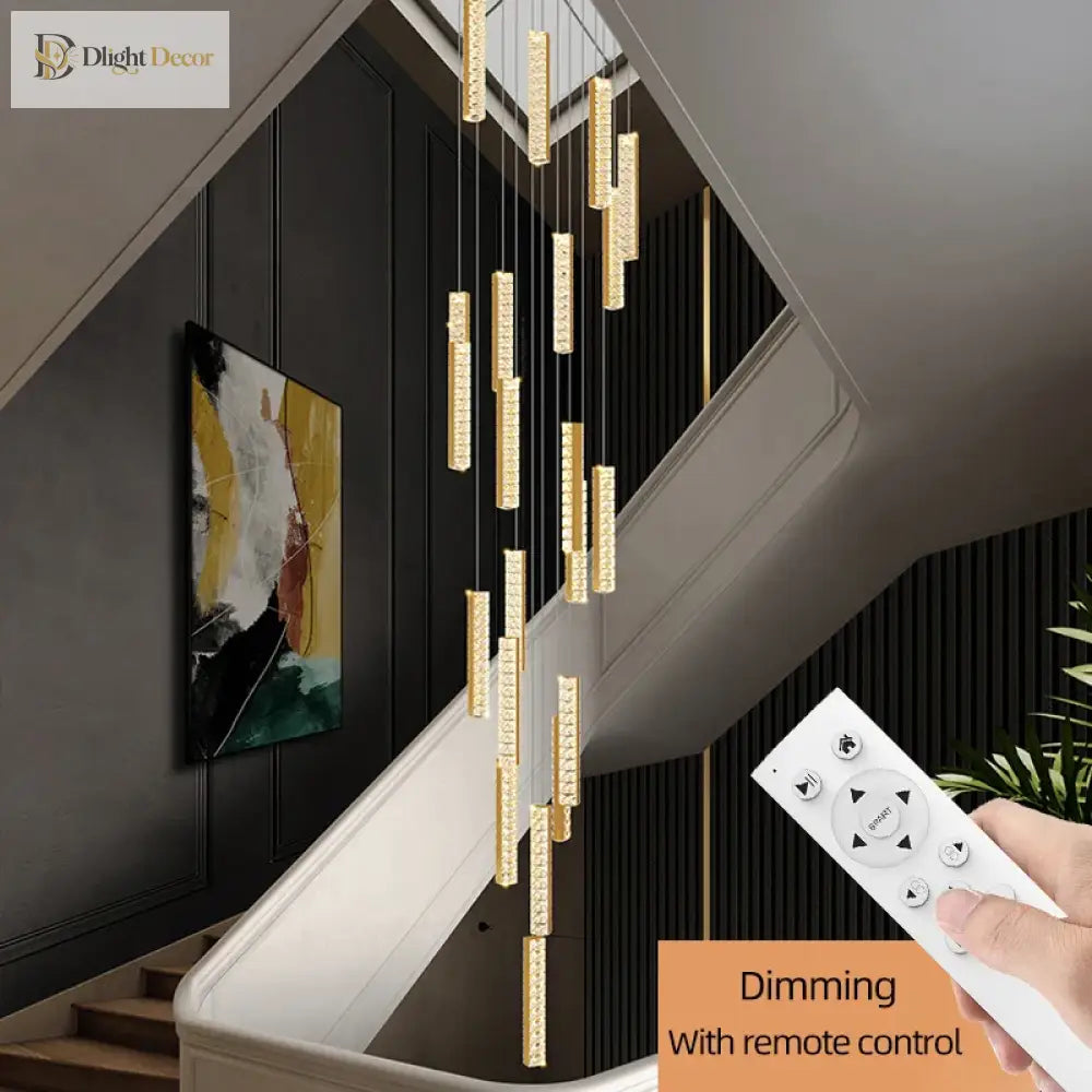 Contemporary Crystal Chandelier - Modern Elegance For Your Villa