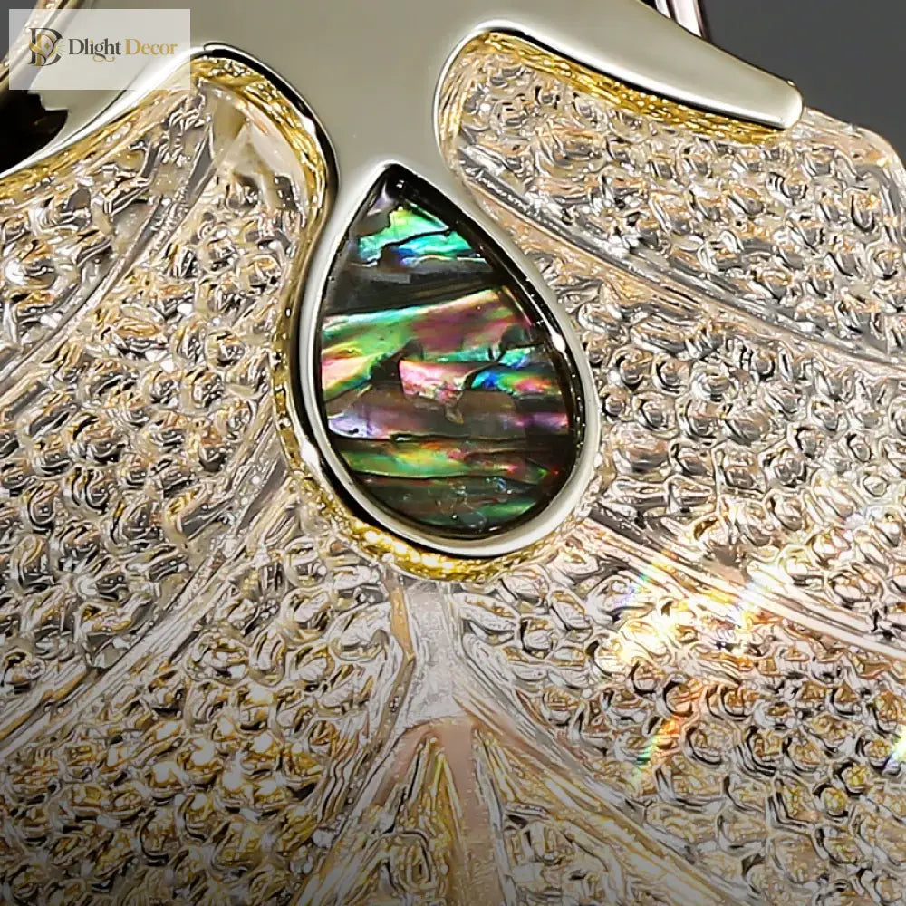 New Crystal Glass Chandelier - Luxury Modern Home Decor Lighting Fixture For Living Rooms And