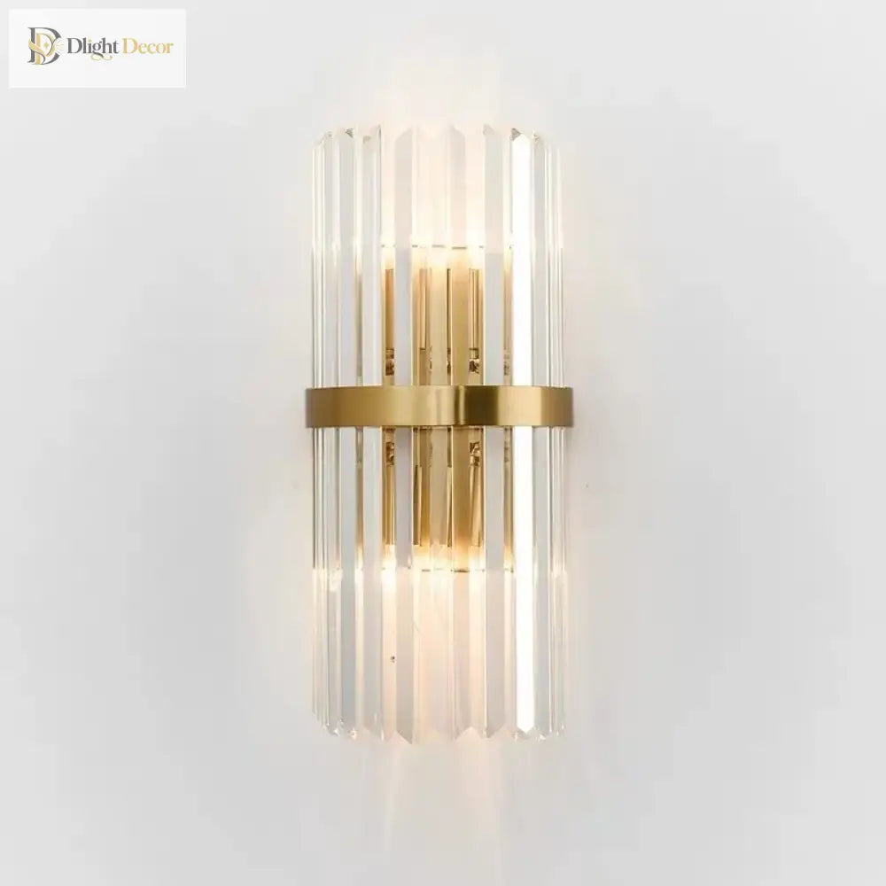 Modern Wall Sconce Lights - Crystal Bedside Dining Living Room Aisle Corridor Stair Lighting For