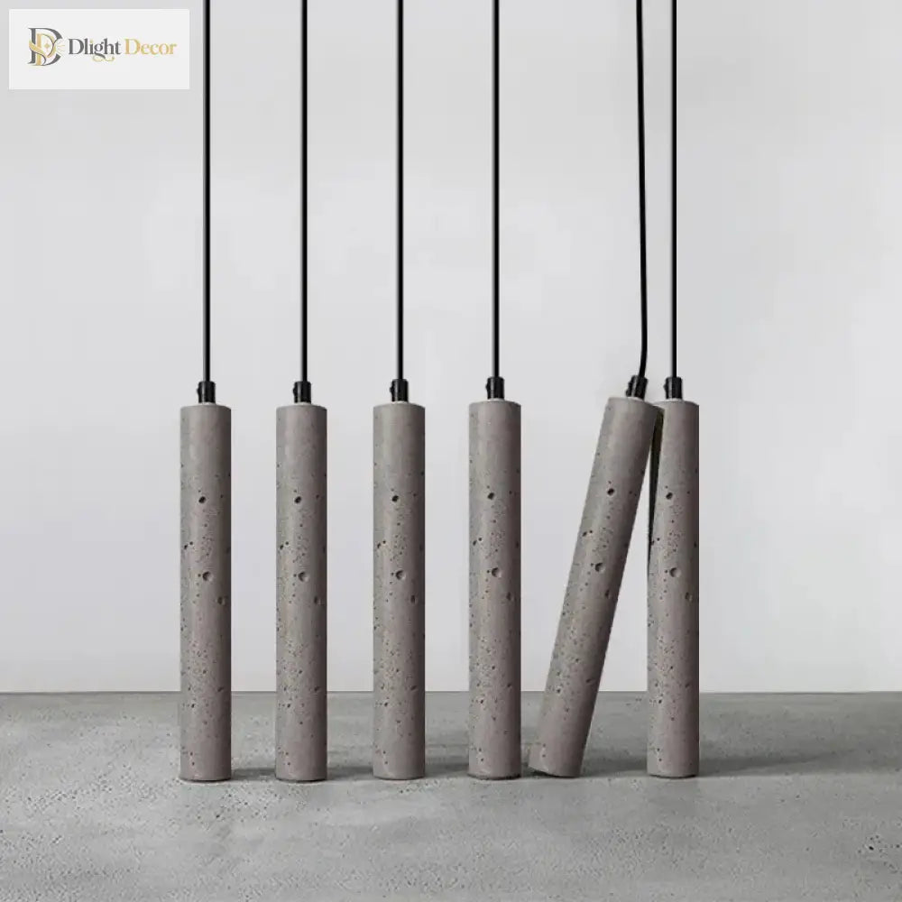 European Cement Pendant Light - Contemporary Elegance For Dining Spaces Lights