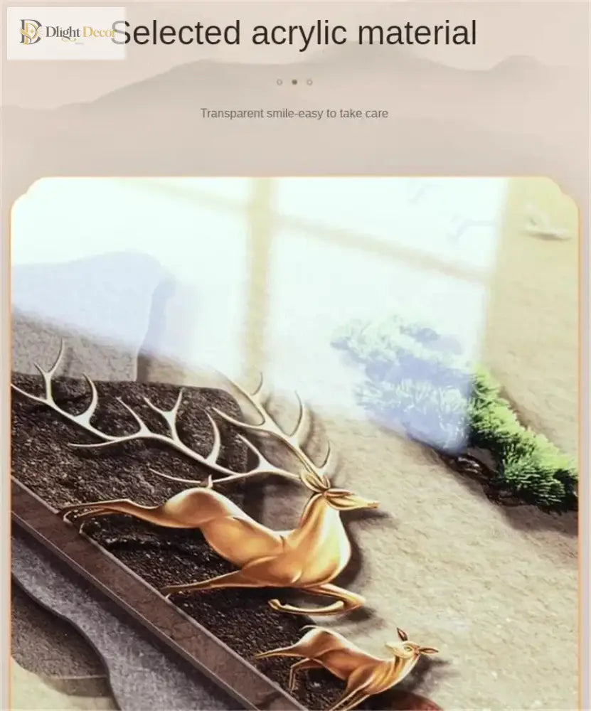 Dlight Decor 3D Wall Painting Light for Hallway Art Wall Art
