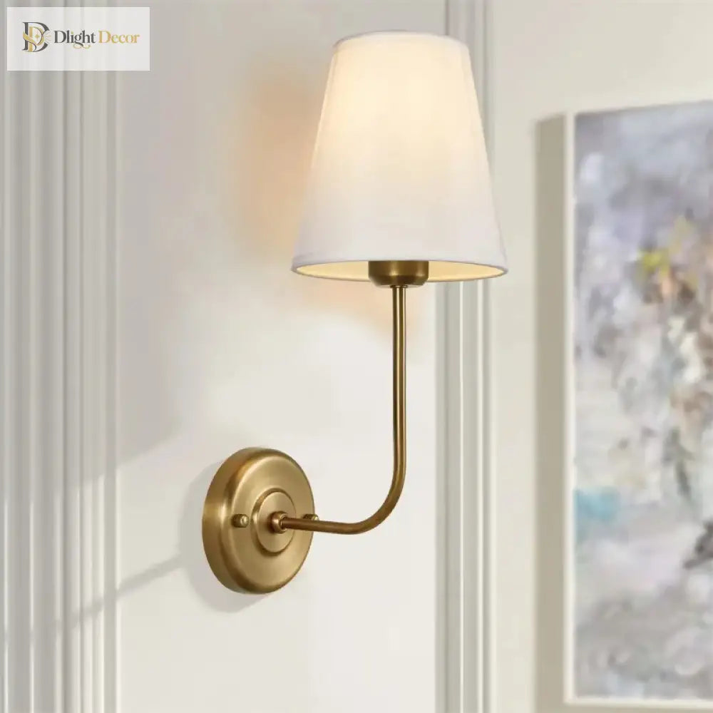 European Style Fabric E14 Wall Lamp - Elegance And Warmth For Any Space Wall Lamp