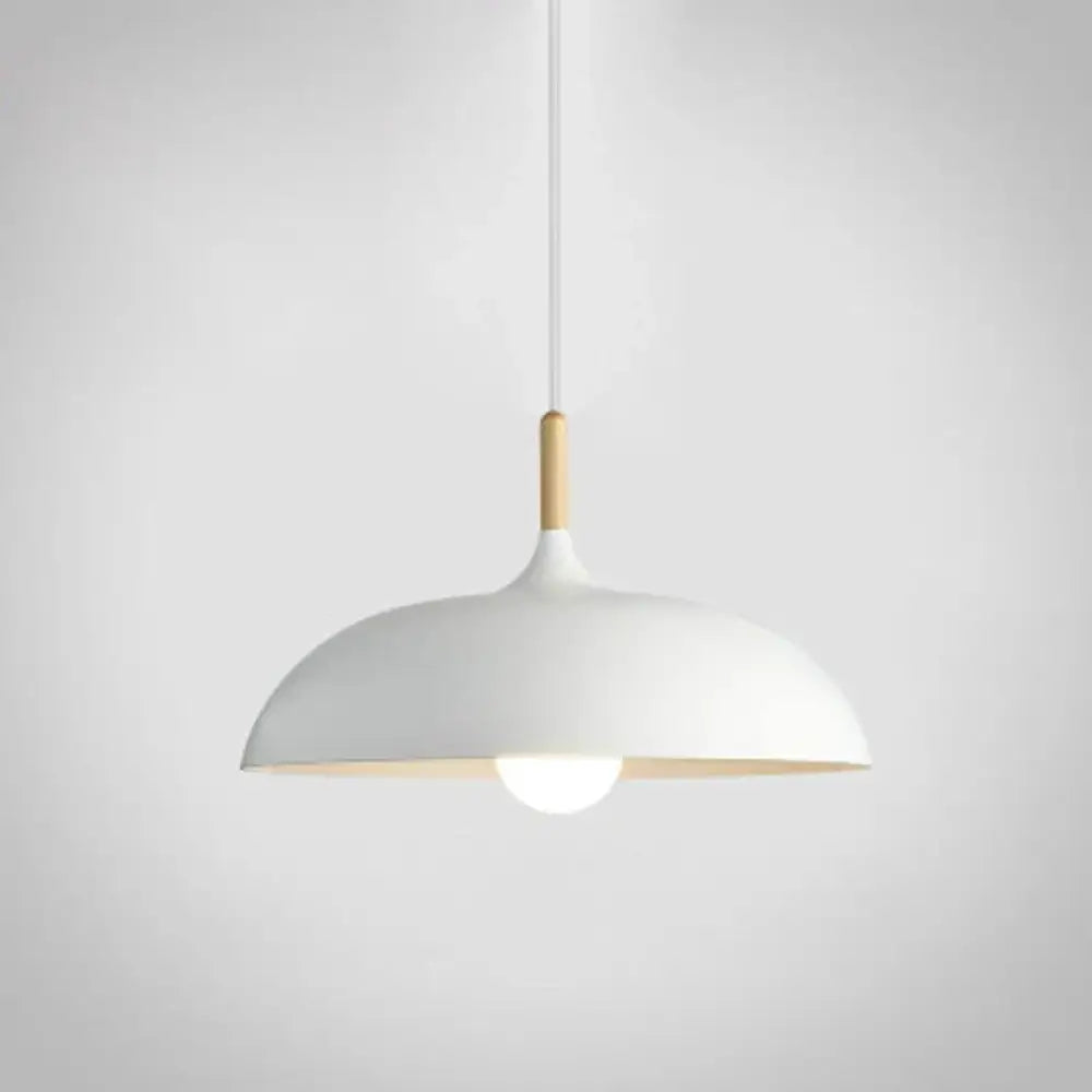 Modern Wood & Aluminum Pendant Light – configuration option 11