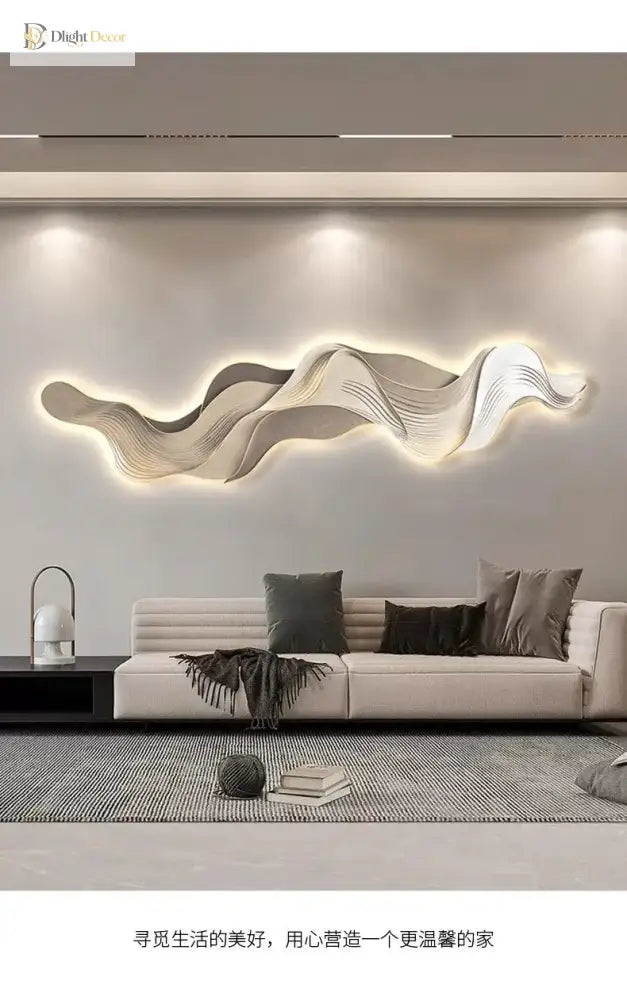 Dlight Decor Mountain LED Wall Art Light Panel Wall Art