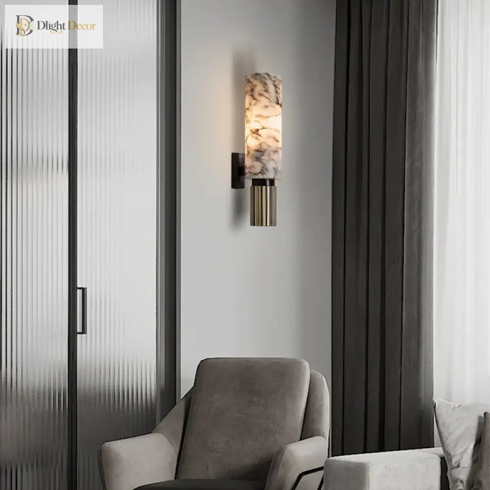Natural Marble LED Wall Sconce – product view 6