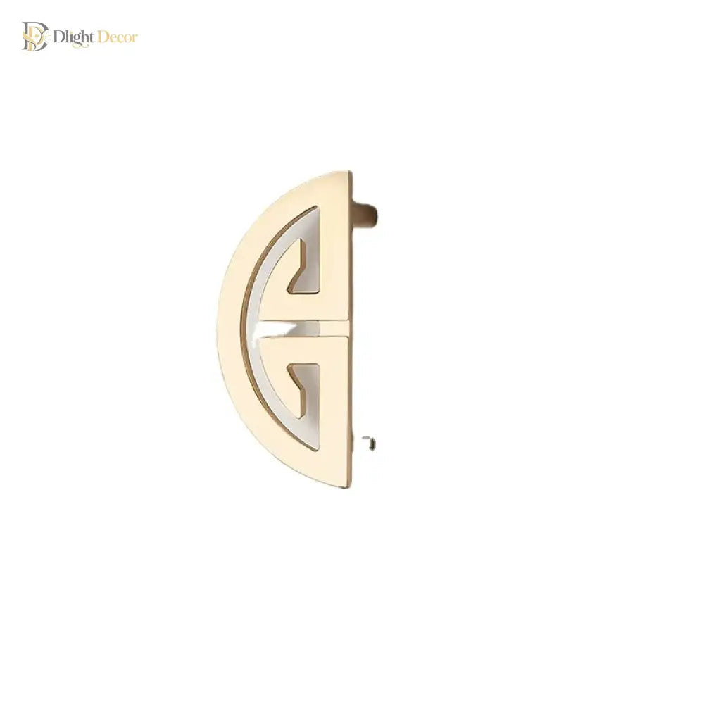 New Chinese-Style Zinc Alloy Cabinet Handles – Elegant Gold Pulls for Wardrobes Drawers and Cupboards Handles