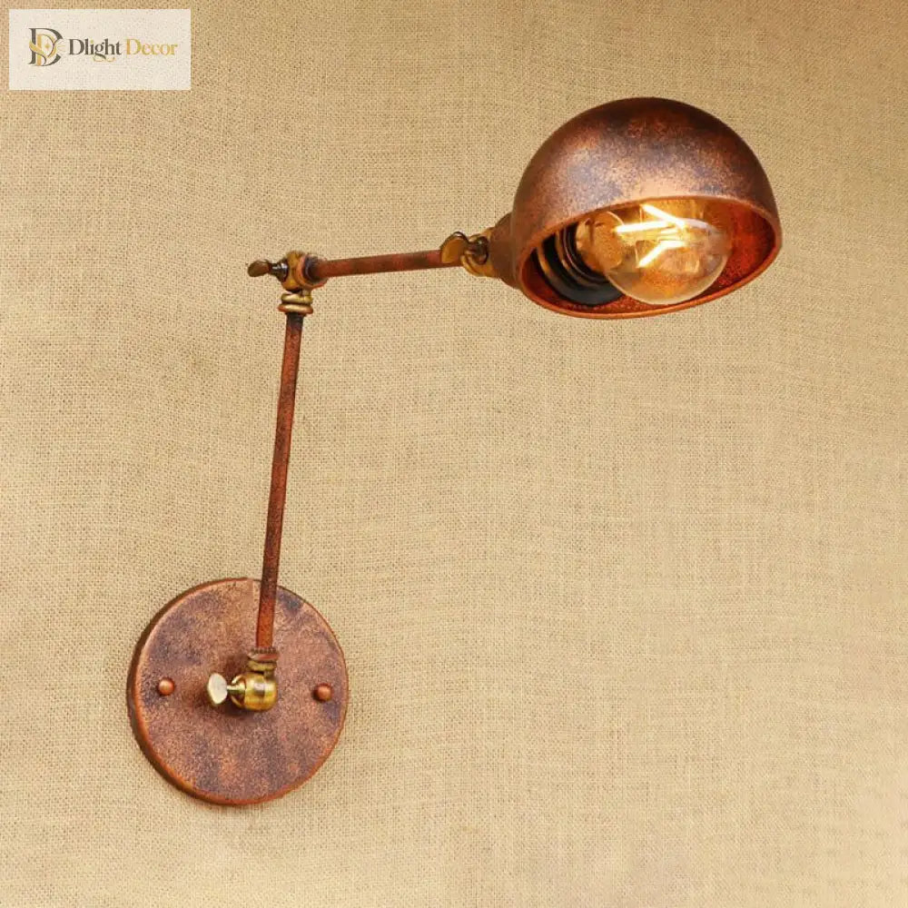 Nina Industrial Sconce - Rustic Charm With Modern Flexibility