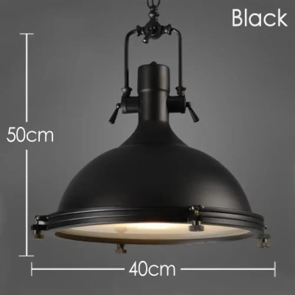 Nora Retro Metal Pendant Light – configuration option 7
