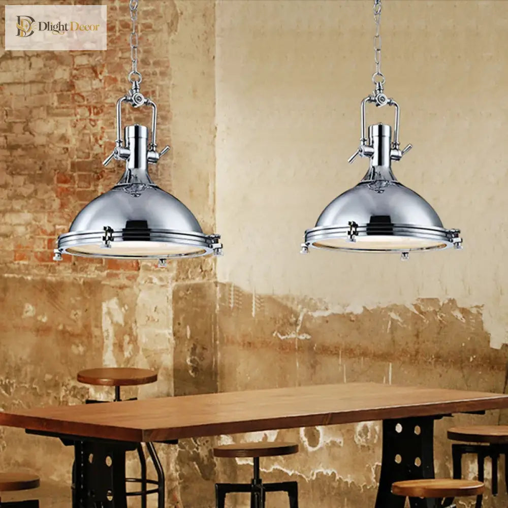 Nora Retro Metal Pendant Light – product view 2
