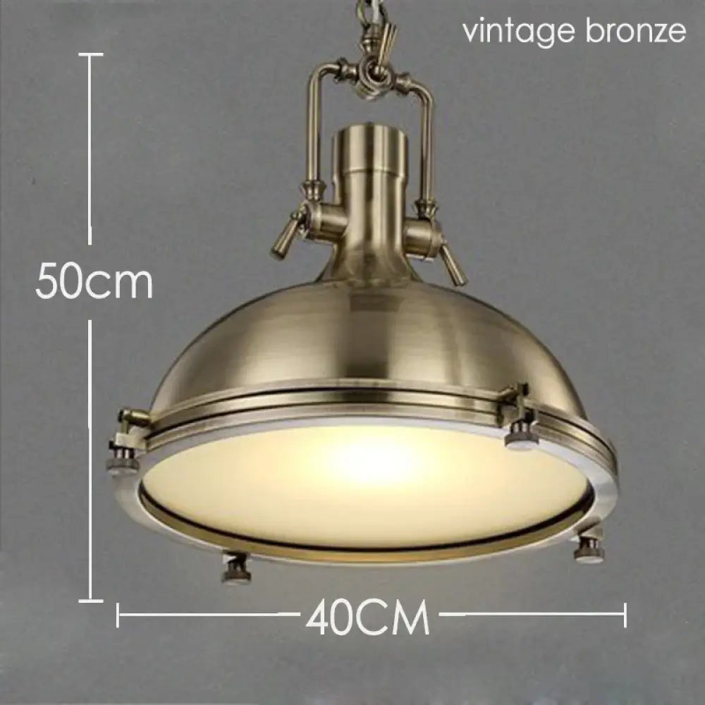 Nora Retro Metal Pendant Light – configuration option 8