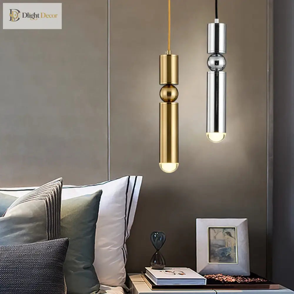 Nordic Simple Loft Restaurant Bar Window Single Head Pendant Lamp Gu10 Bedroom Bedside Coffee Hotel